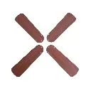 Replacement Fan Blades 16 ½ Oak Walnut Four Pack SKU 149898969 004.webp