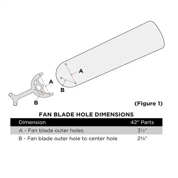 Replacement Fan Blades 16 ½ Oak Walnut Four Pack SKU 149898969 008.webp