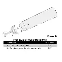 Replacement Fan Blades 16 ½ Oak Walnut Four Pack SKU 149898969 008.webp