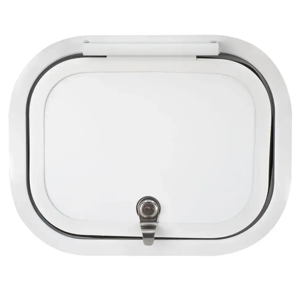 RV Compartment Door Round White 12 X 9 SKU 124265369 005.webp