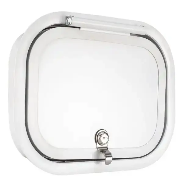 RV Compartment Door Round White 12 X 9 SKU 124265369 004.webp