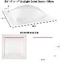 RV 14 x 14 Skylight Outer Dome White SKU 165404629 005.webp