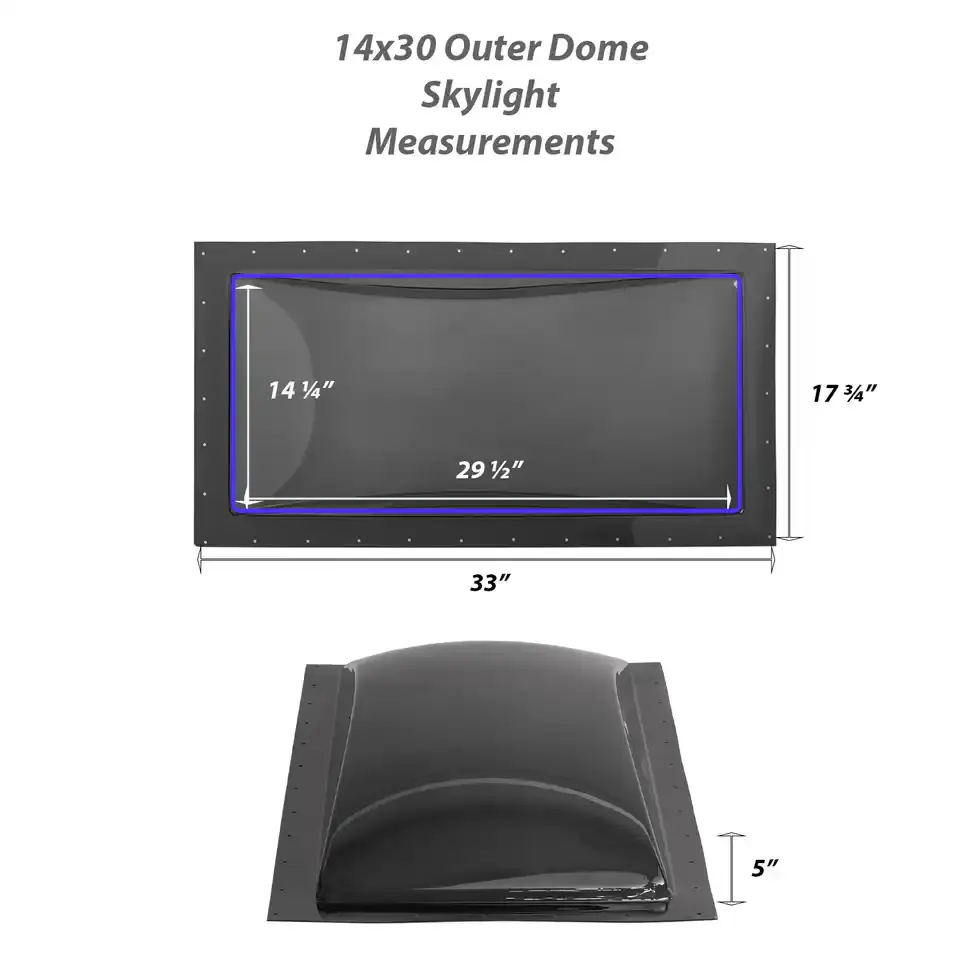 RV 14 x 30 Skylight Outer Bubble Smoke SKU 165404633 006.webp