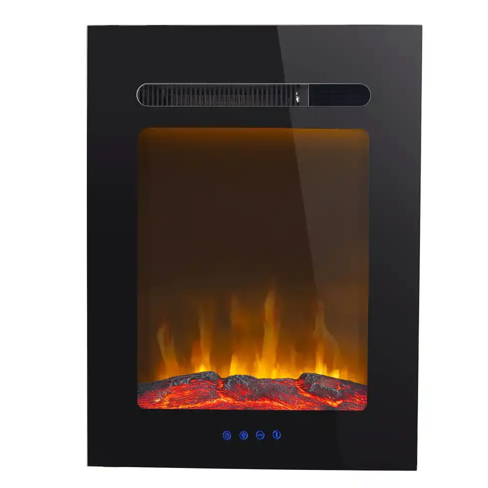 RV 18 Electric Fireplace with Wood Log Insert SKU LFP-18-L 003.webp