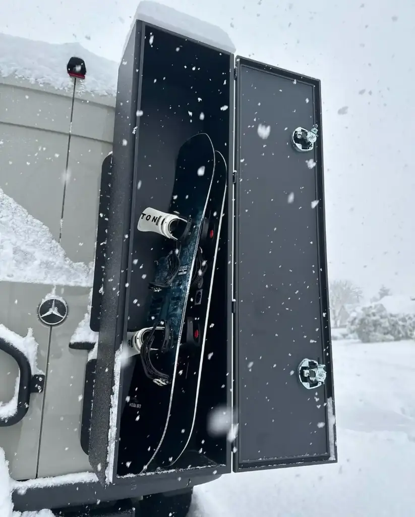 Aluminum Storage Box - Trenta - Ski box/Multisport