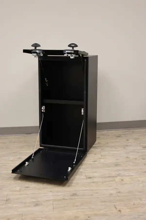 Rear Door Aluminum Split Door Storage Box