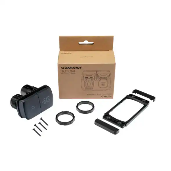 Scanstrut Flip Pro Dual Multi-Power Socket 