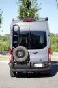 Support à pneu et échelle arrière 2-en-1 pour Ford Transit