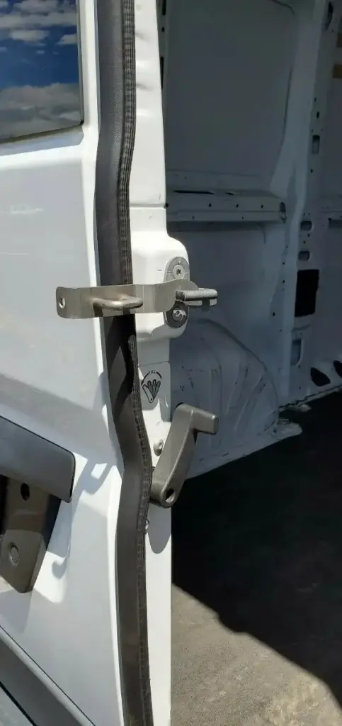 Rear Door Van Security Prop From DIYvan