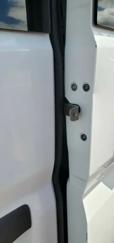 Rear Door Van Security Prop From DIYvan