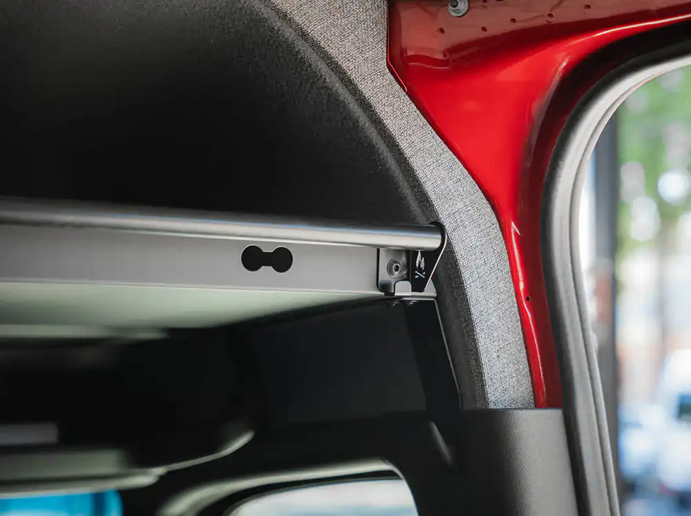 SPRINTER VAN HEADLINER SHELF CURTAIN ROD