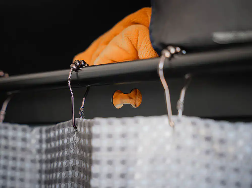 SPRINTER VAN HEADLINER SHELF CURTAIN ROD