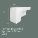Sprinter Wheel Well Water Tank (27 Gallon)