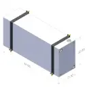 35 GALLON WHEEL WELL WATER TANK (PASSENGER SIDE) (10-3007)