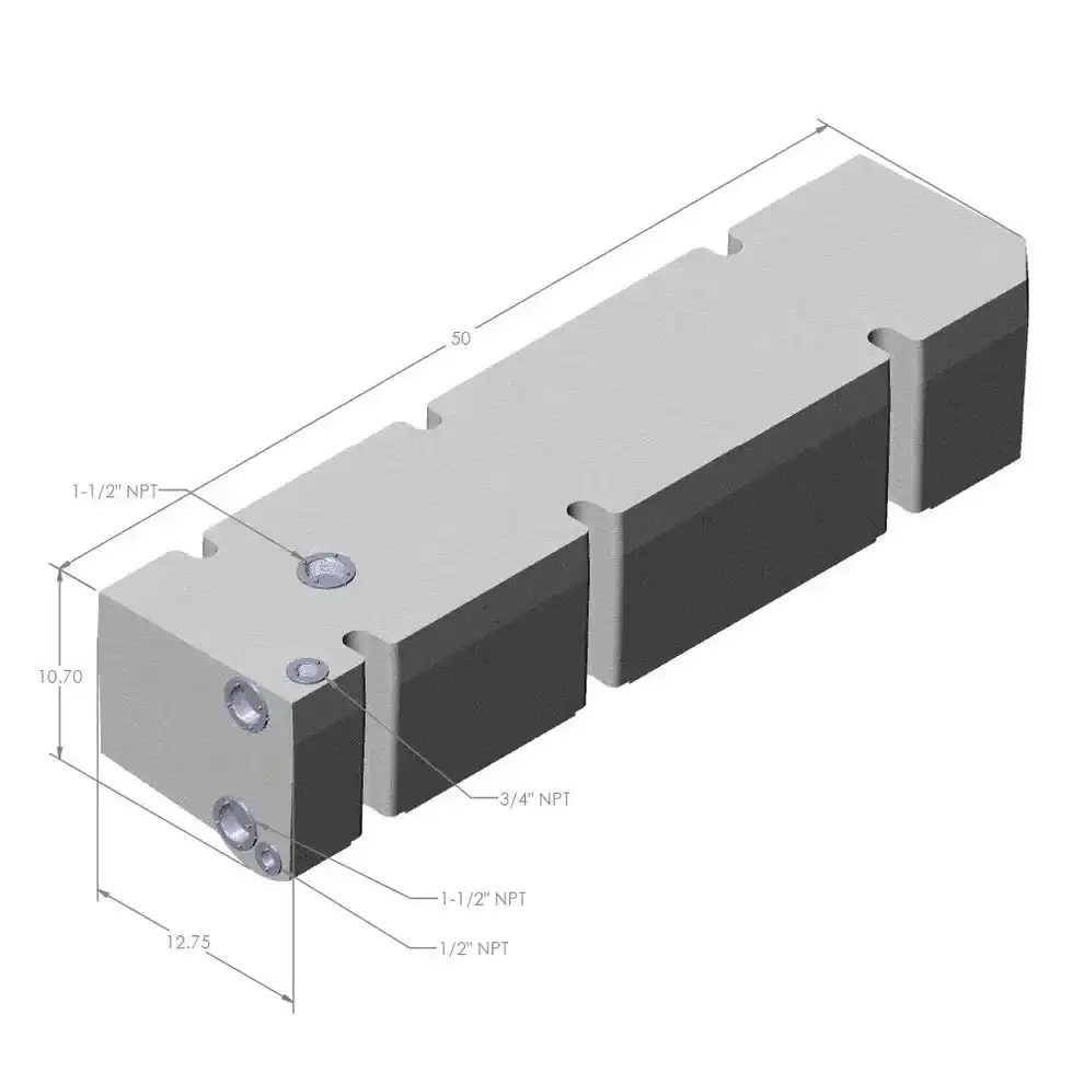 22 Gallon Driver Side Undercarriage Fresh Water Tank 2007-2025 Mercedes Sprinter 144" & 170" Wheelbase (10-3012)