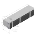 22 Gallon Driver Side Undercarriage Fresh Water Tank 2007-2025 Mercedes Sprinter 144" & 170" Wheelbase (10-3012)