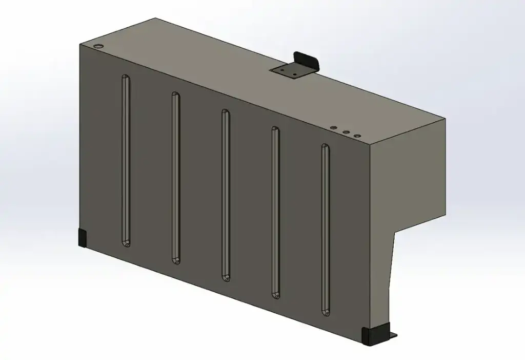 30 Gallon Wheel Well Water Tank (Both Sides) 