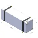 22 Gallon Wheel Well Water Tank (Passenger Side) 