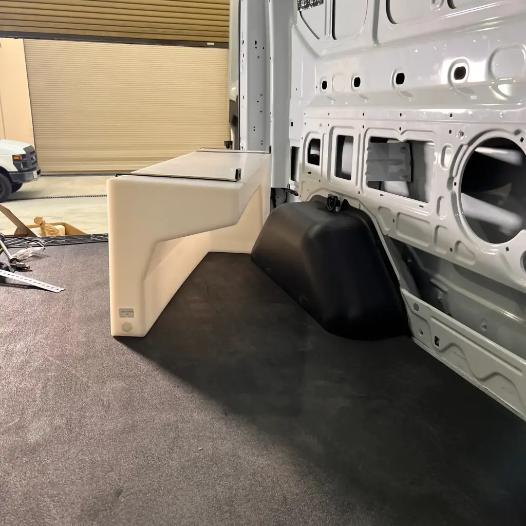 22 GALLON WHEEL WELL WATER TANK (DRIVERS SIDE)