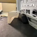 22 GALLON WHEEL WELL WATER TANK (DRIVERS SIDE)