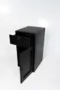 18" Base One Door and One Drawer - Aluminium Powder Coat