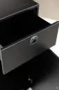 18" Base One Door and One Drawer - Aluminium Powder Coat