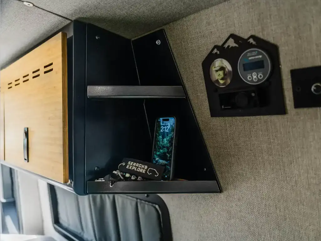 SPRINTER VAN ANGLED SHELF