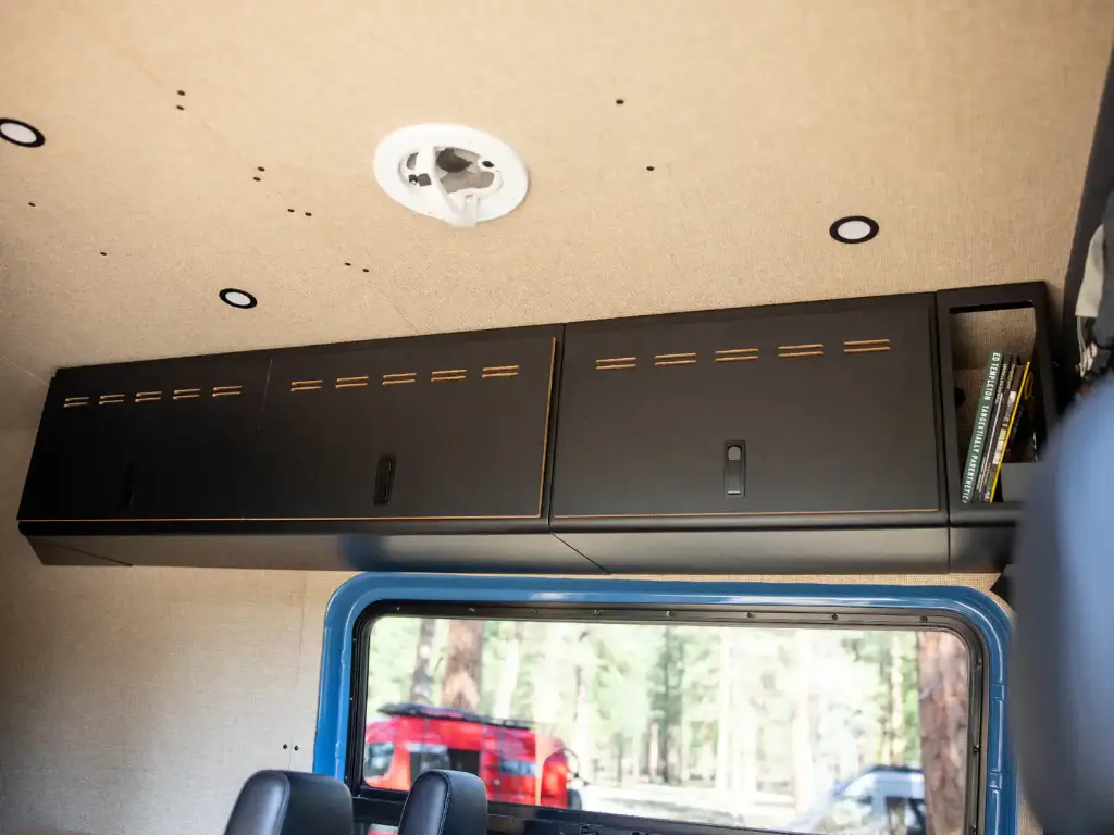 SPRINTER VAN OPEN SHELF CABINETS