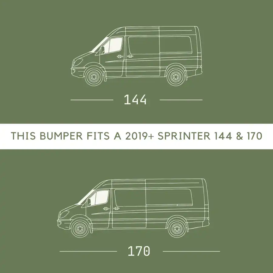 Vanspeed Sprinter Baja Bumper (Sprinter 2019+, 4WD)
