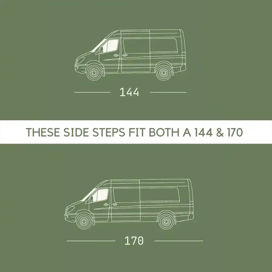Vanspeed Sprinter Side Steps
