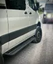 APEX - Rock Sliders / Side Steps - 144 - Drop Down - Steel