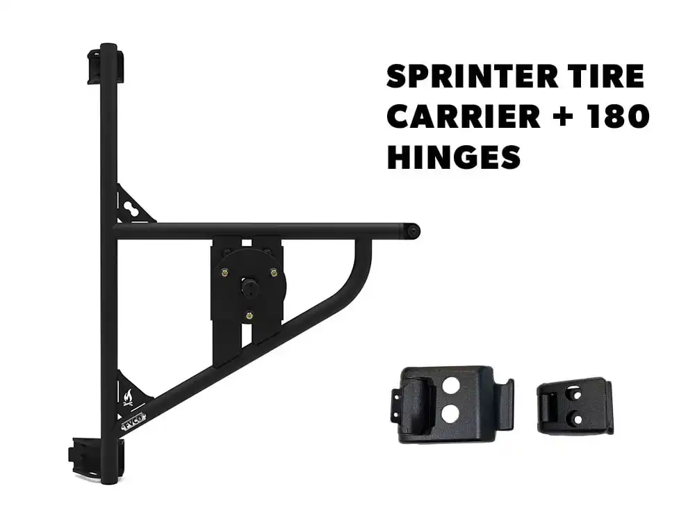 Sprinter Van Rear Tire Carrier