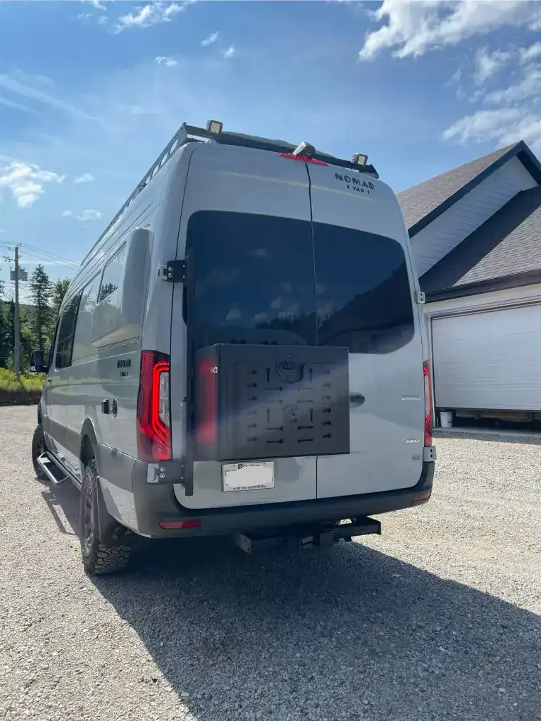 Spare Tire Carrier - MERCEDES SPRINTERS