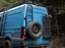 Sprinter Van Rear Ladder + Tire Carrier