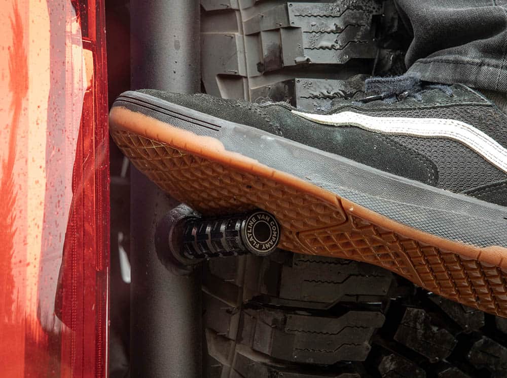 Sprinter Van Rear Ladder + Tire Carrier
