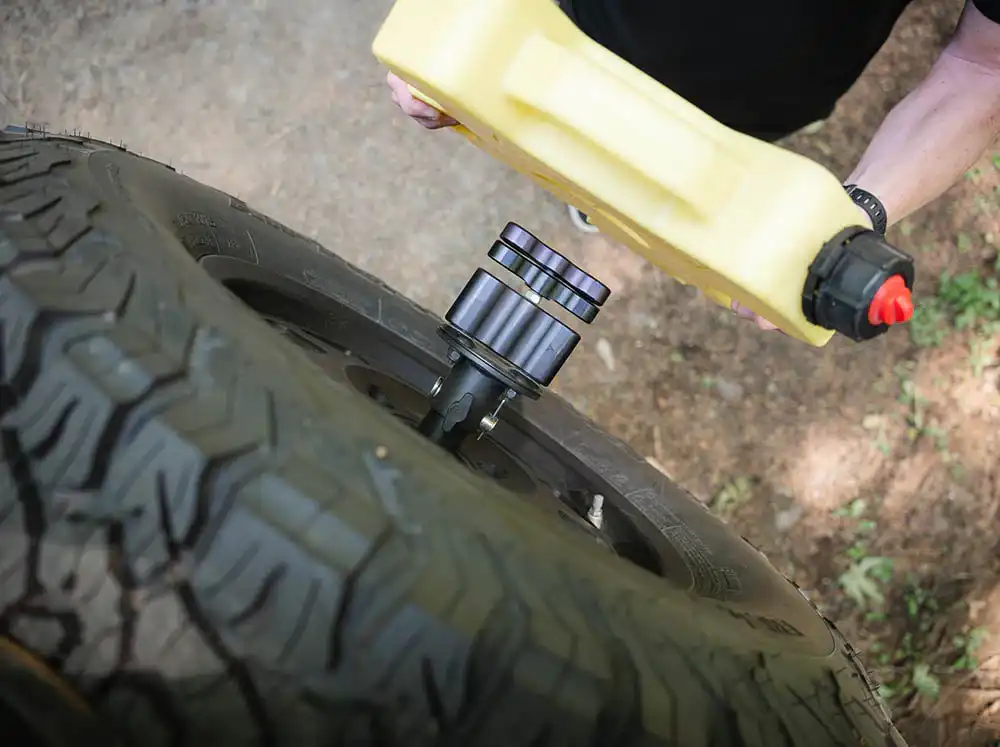 Tire Carrier Rotopax Adapter