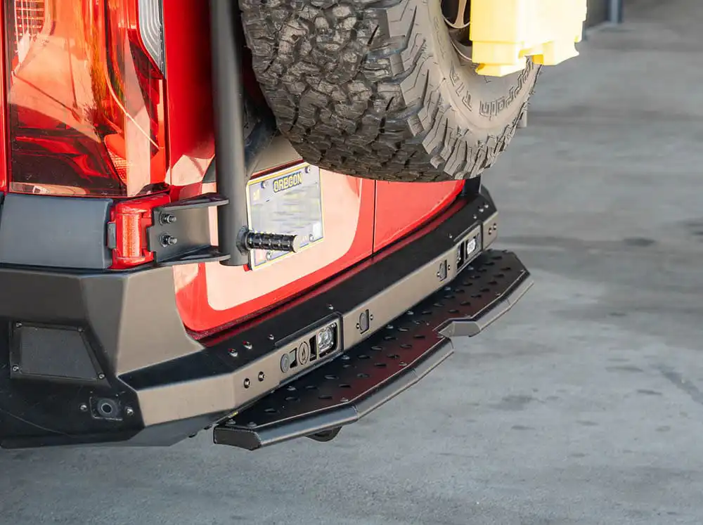 Sprinter Van Rear Plate Step 