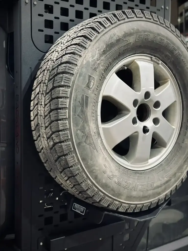 OX Tire Carrier - BACKLAND EXPEDITION GEAR