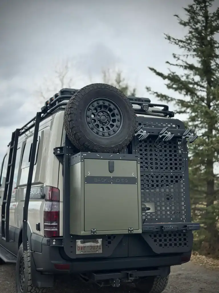 OX Tire Carrier - BACKLAND EXPEDITION GEAR