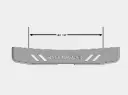 APEX Series Rear Step Bumper - Steel - BACKLAND EXPEDITION GEAR