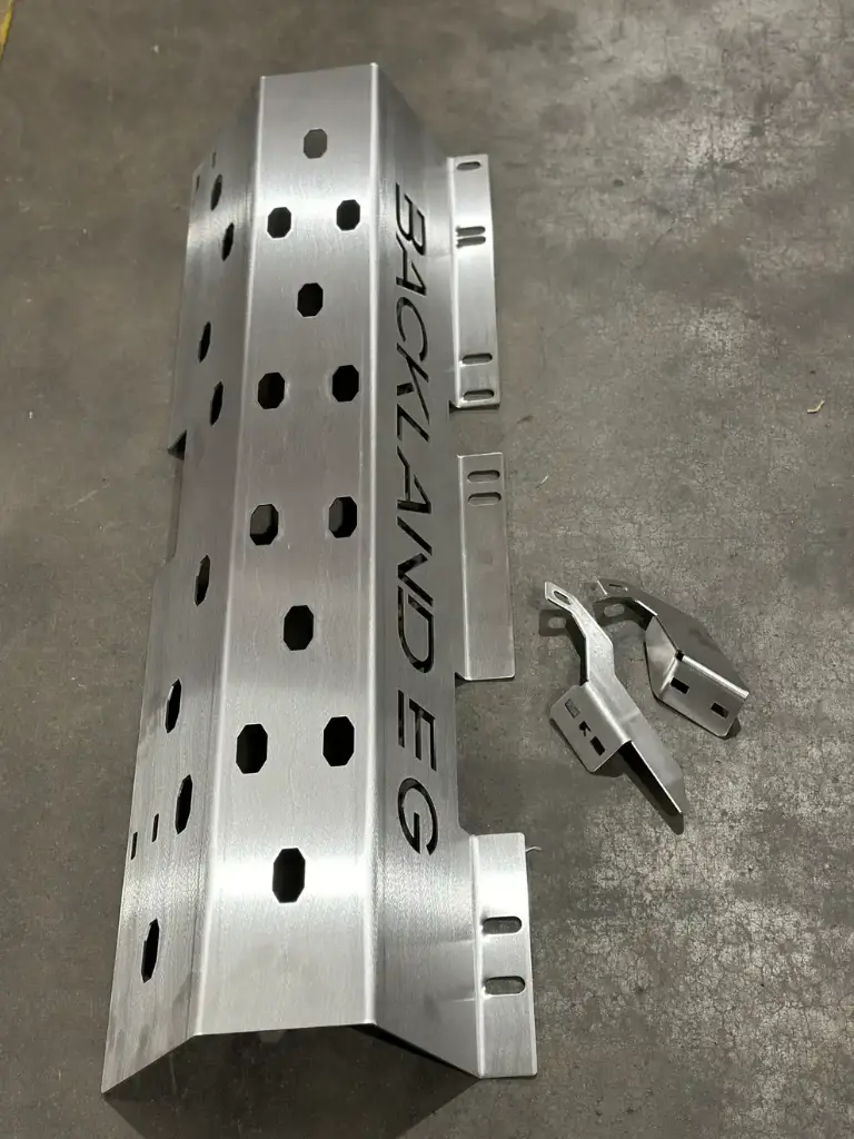 BISON Series Catalytic Converter Protection Plate - BACKLAND EXPEDITION GEAR