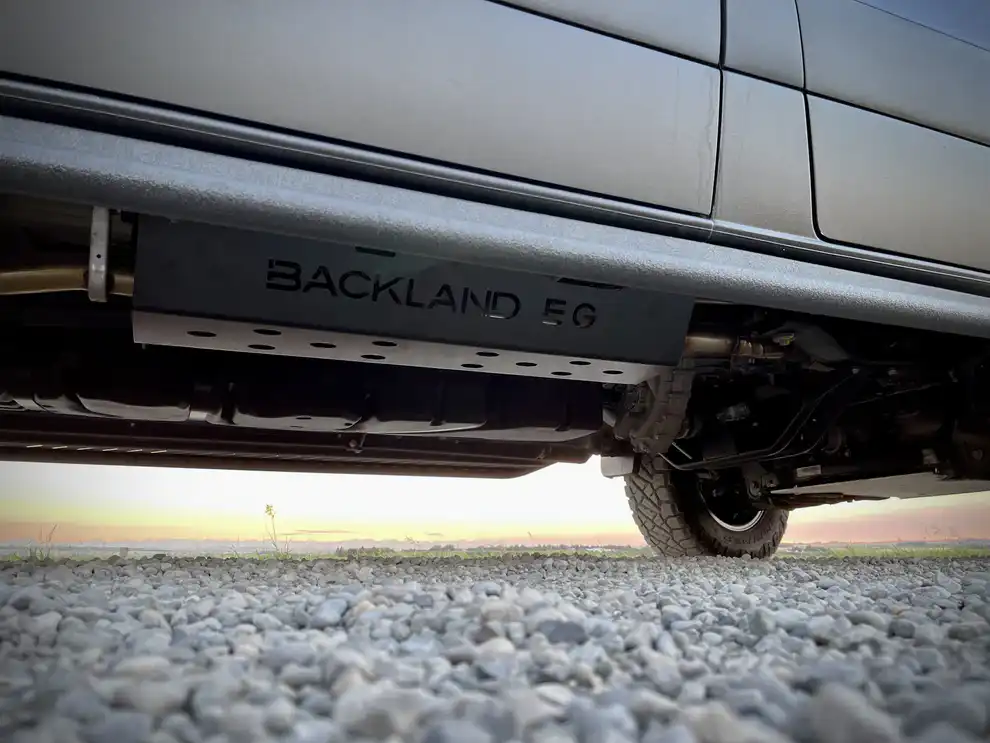 BISON Series Catalytic Converter Protection Plate - BACKLAND EXPEDITION GEAR