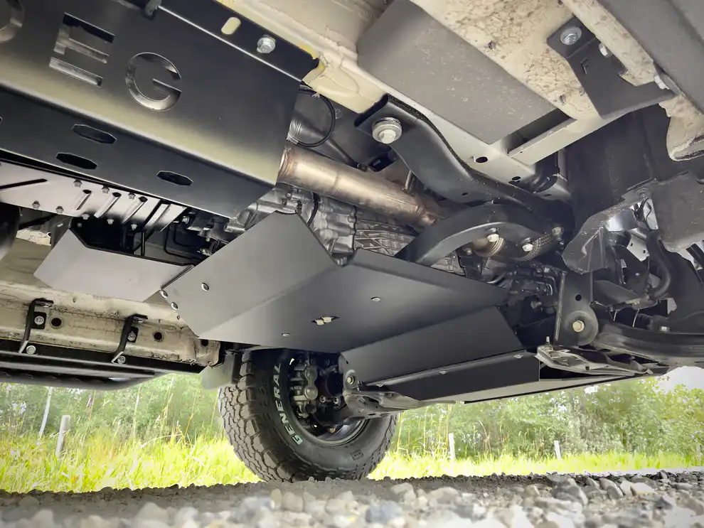 BISON Series Transmission Skid Plates AWD - BACKLAND EXPEDITION GEAR