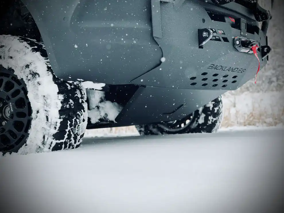 BISON Series Engine Skid Plate AWD - BACKLAND EXPEDITION GEAR