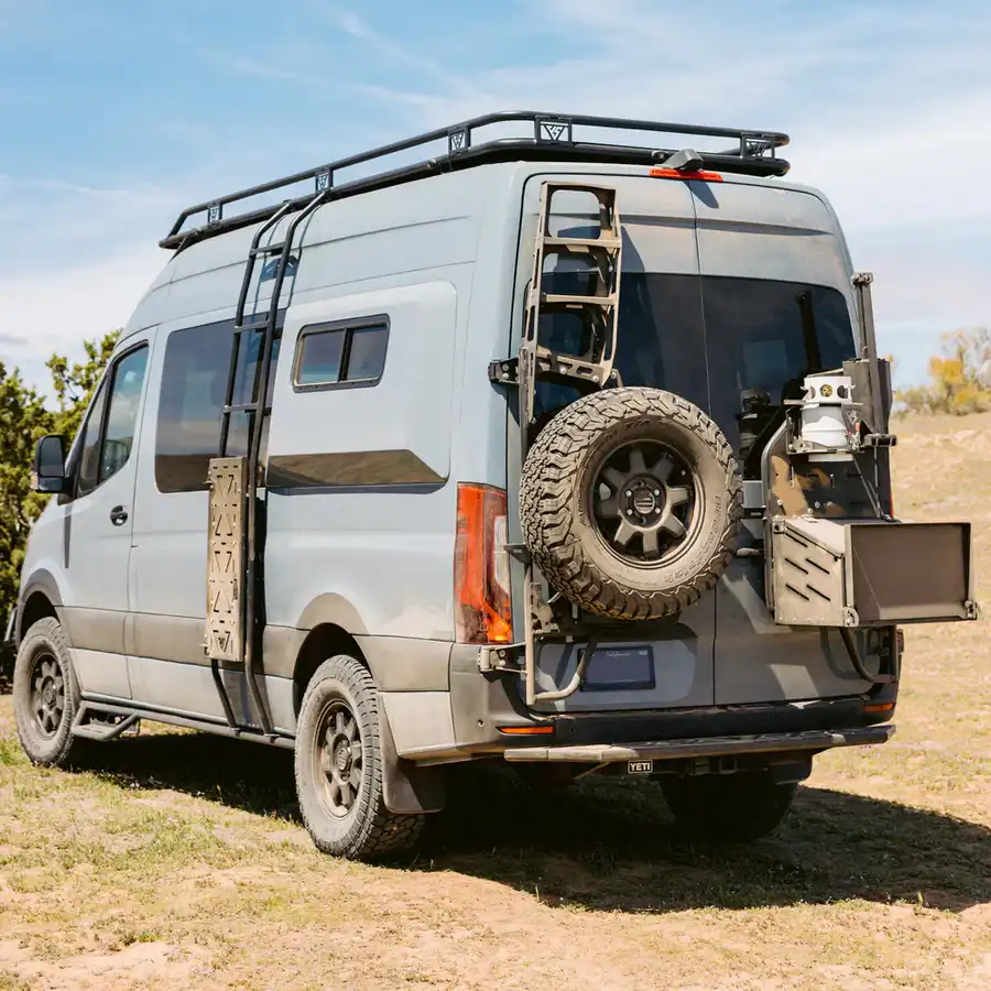 Vanspeed Sprinter Mule Carrier and Tire Mount (Drivers Side) 