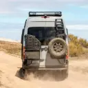 Vanspeed Sprinter Mule Carrier and Tire Mount (Drivers Side) 
