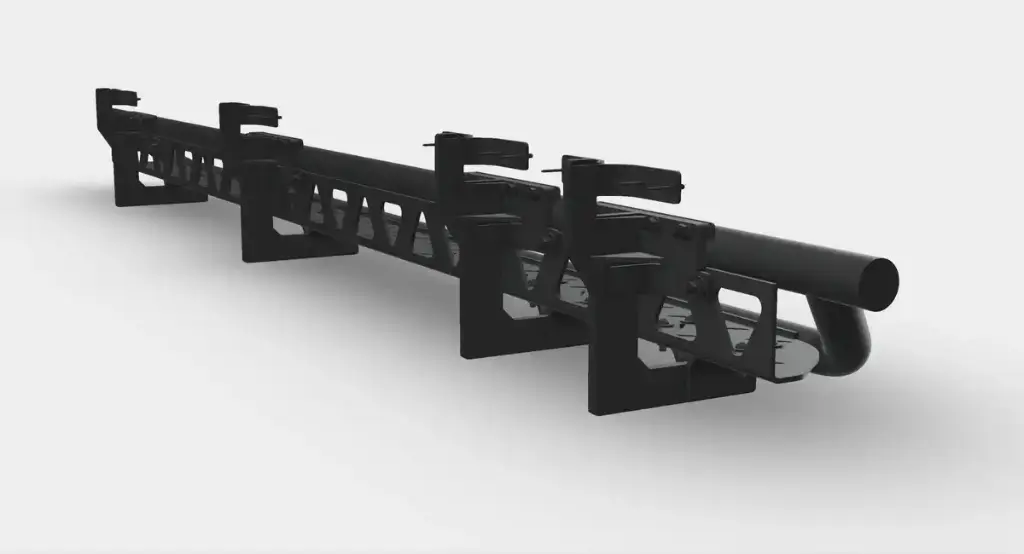 Sprinter Aluminum Running Boards With Drop-Down Sprinter 170