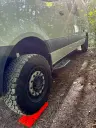SLB Running Boards – Mercedes Sprinter (Small Driver Step + Full-Length Passenger)