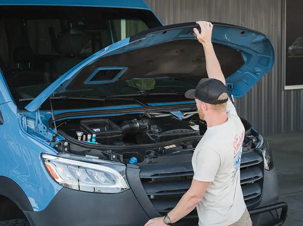 Sprinter Van Hood Strut Kit