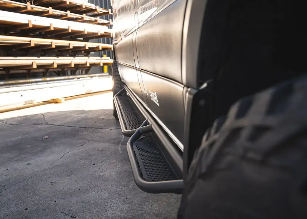 Sprinter Side Steps - Tube Version (Passenger Side) - ROAMBUILT